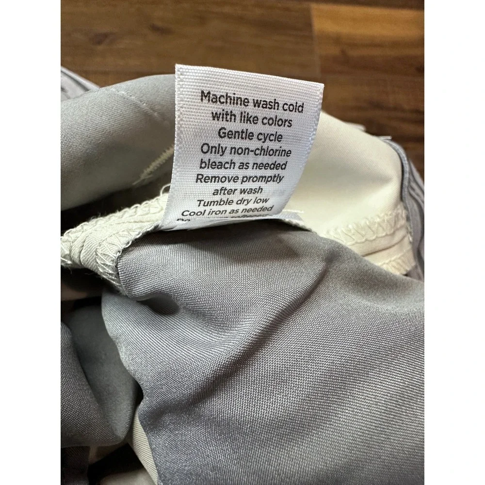 Walter Hagen 11 Majors Mens Golf Pants Khaki Tan Flat Front 52x30 Polyester